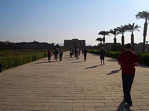 Now, we're at Denderah Temple