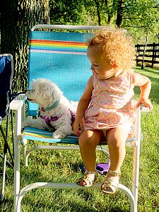 Capri and Bella 