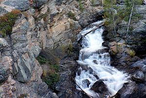 Here's Adams Falls.