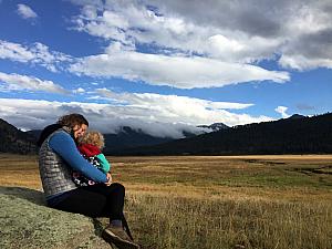Enjoying an afternoon view - looking for elk again of course!
