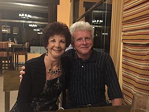 Mimi and Grandpa out for dinner